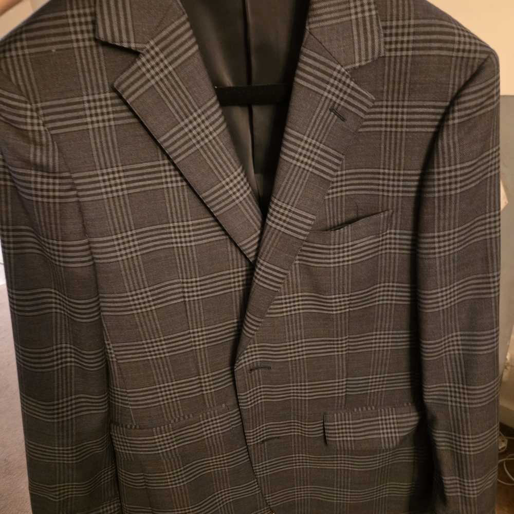 Bonobos Italian Performance Windowpane blazer